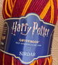 Handmade Crochet Gryffindor Scarf – Harry Potter Inspired – Burgundy and Gold - Image 2