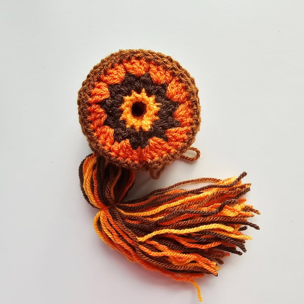 Pumpkin Wind Spinner, Garden & Window Twisters