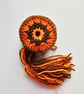 Pumpkin Wind Spinner, Garden & Window Twisters