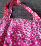 Vintage headscarf -  Shopping or Tote Bag - Coloured Hearts - Image 8