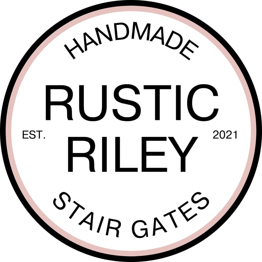 Rustic Riley Stair Gates
