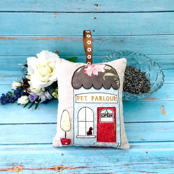 Pet Parlour Linen Lavender Bag 
