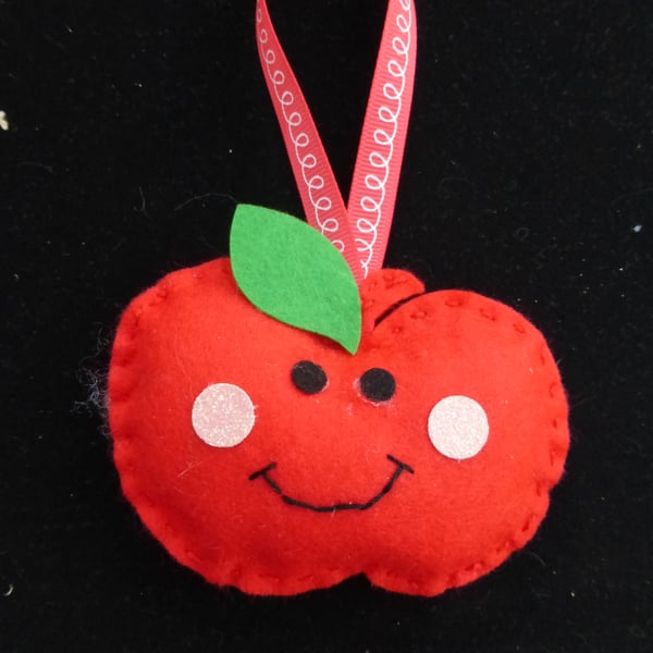 Teachers Smiley Apple Decoration
