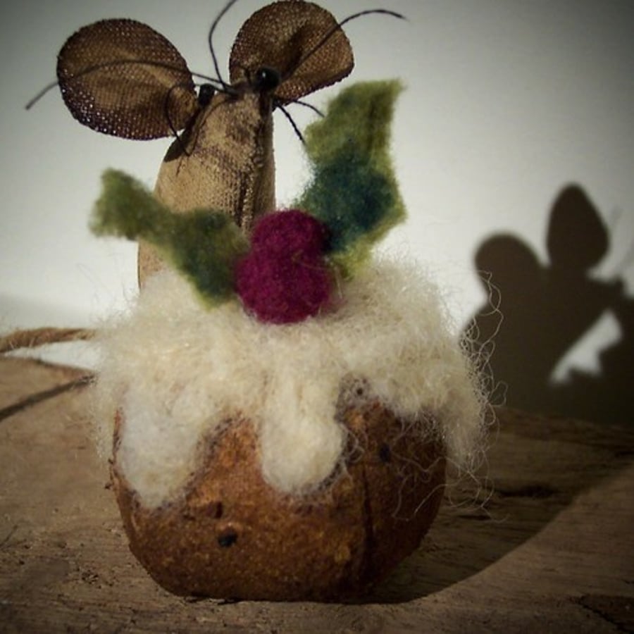 Christmas Pudding and Miss Mouse