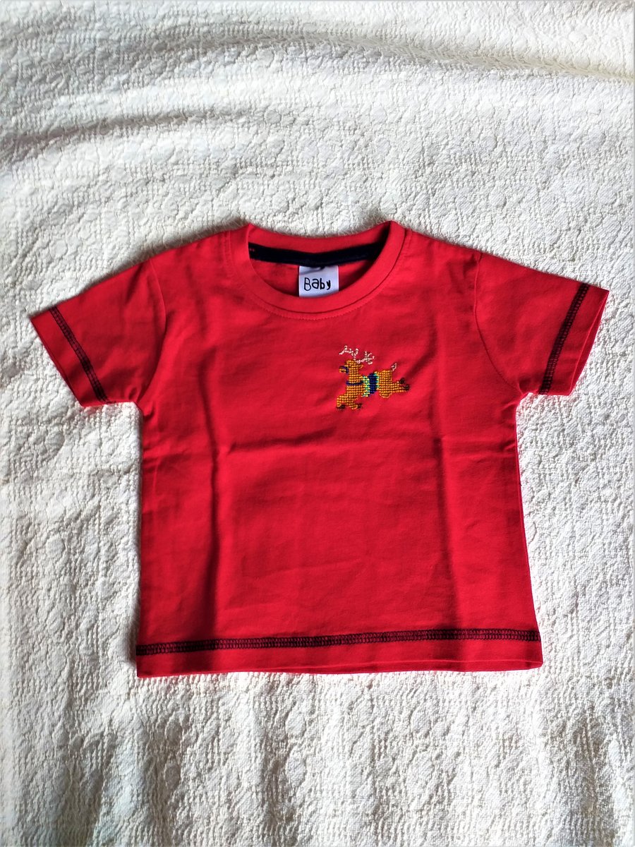Christmas T-shirt Age 12-18 months
