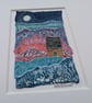 Hope Cottage - Original miniature collage. A5 Mounted - Image 3