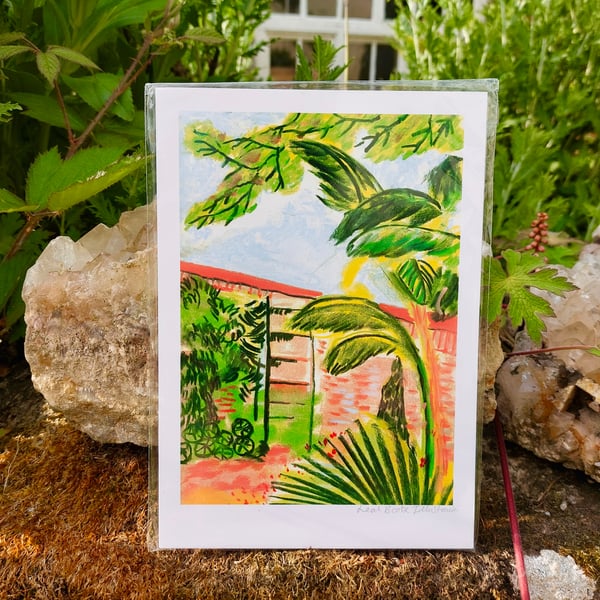A5 Print Walled Garden