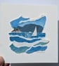 Dignity - Original miniature collage. Unmounted  - Image 7