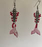 Maureen - Skeleton Mermaid Earrings  - Image 3