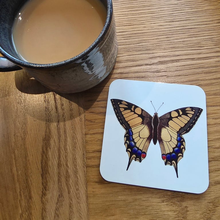 Swallowtail Butterfly Coaster
