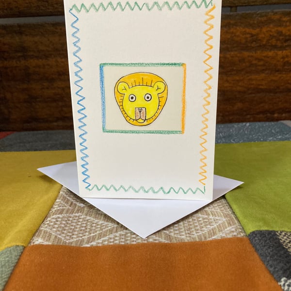 Just Lion Around Card 1