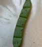 Snake brush holder clay handmade - Image 5