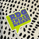 RDG Indie Market Sticker - Purple