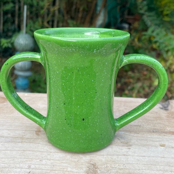 DigniTEA Double Handled Mug Made With Mud