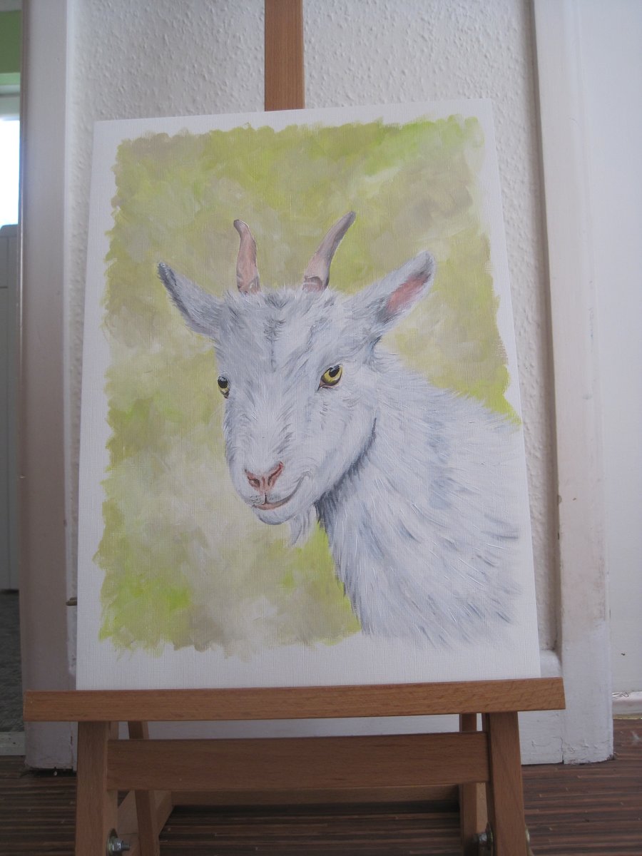 Original Goat Painting SALE