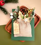 3D winter forest Christmas card hessian goodie bag keepsake woodland diorama art - Image 7