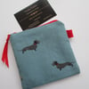 SALE Sophie Allport Dachshund  Coin Purse