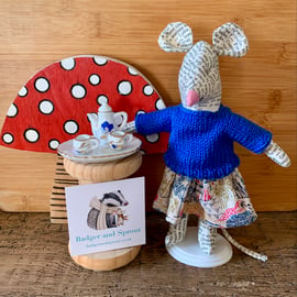 Little Fabric Mouse - Miss Daphne Mouse