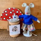 Little Fabric Mouse - Miss Daphne Mouse