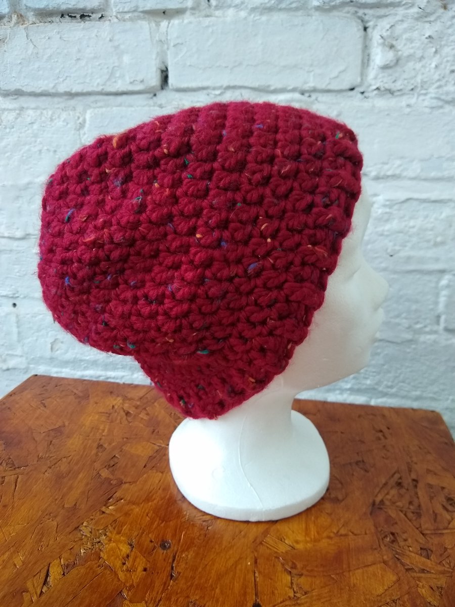 Red Slouch Hat