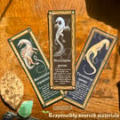 FULL-SET DINOSAUR BOOKMARKS! - Medieval-themed prehistory