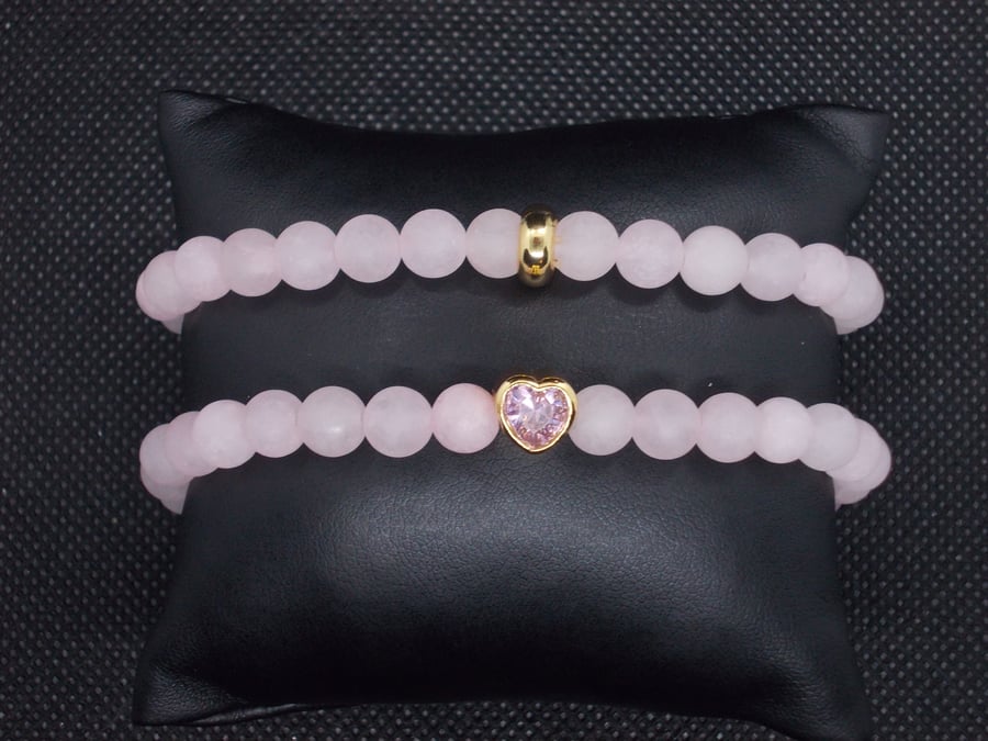 SALE - Elasticated bracelet duo