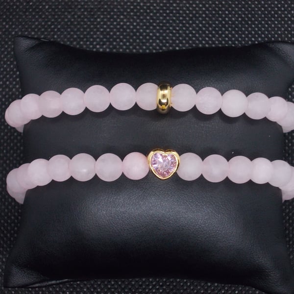 SALE - Elasticated bracelet duo