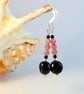 Tourmaline Earrings, Handmade Gift, Anniversary Gift, October Birthday, Libra - Image 1