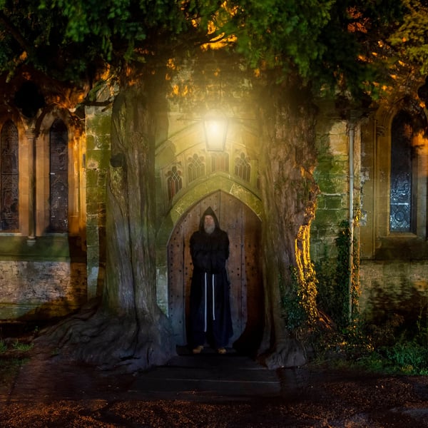 The Mage in the doorway print