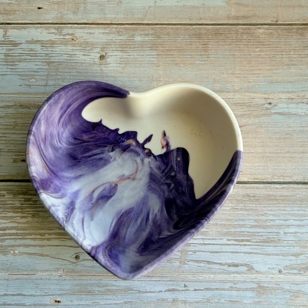 Heart Shaped Trinket Dish