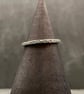 Silver Stacking Ring-Stippled  - Image 2