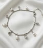 Freshwater Pearl & Crystal Bracelet - Image 4