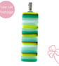 Stringer Stripes Glass Pendant 2 - Image 1