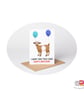 Goat Birthday Card, A6 Birthday Card, Cute Animal Birthday Card