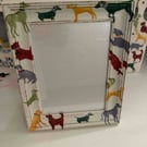 Emma Bridgewater inspired wildflower meadow theme decorated photo frame in 8x6