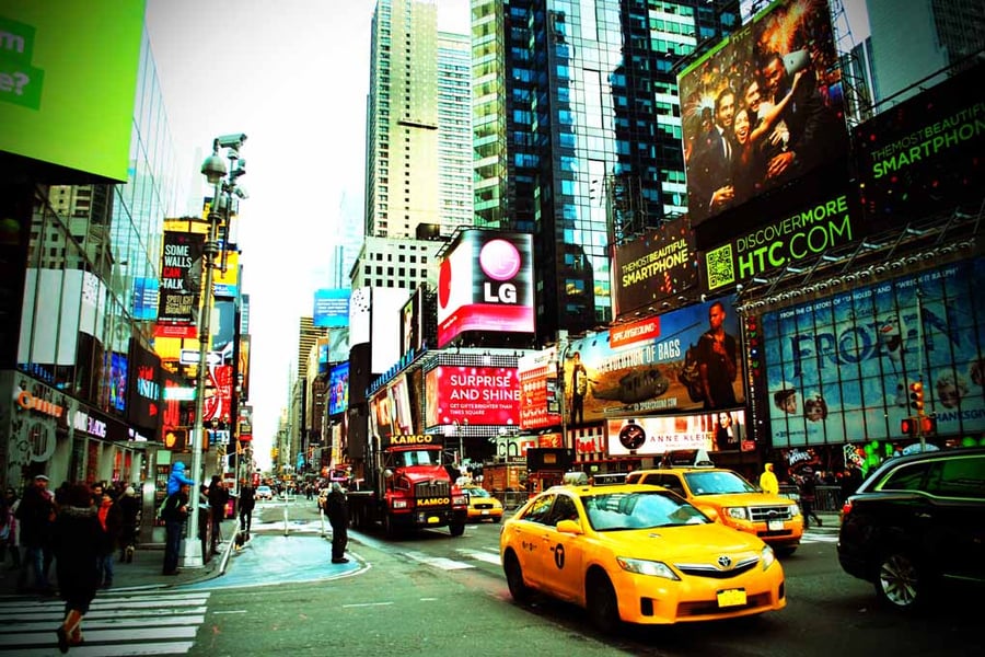 New York City Times Square United States of America Photograph Print