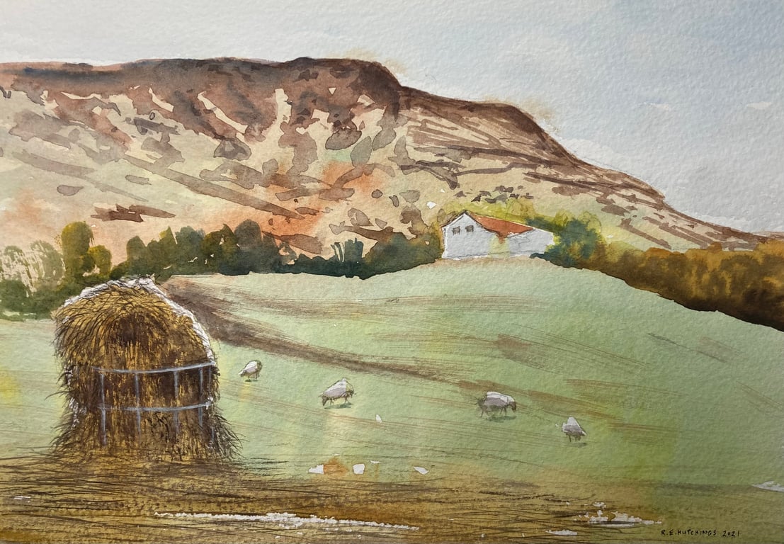 Kirkby en plein air (Original Watercolour) 