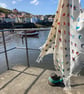 Staithes Festival Handwoven Cotton Square Wrap