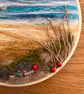 Needlefelted beach , seaside picture.  - Image 3