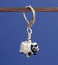 Tiny Glass Sheep Stitch Marker - Image 2