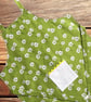 Handmade Children's Apron, Small Apron, Coloured Floral Design 3-5 yrs-CAPR18