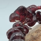 Teen Drama 01. Garnet Shard Stone Bracelet by BDS