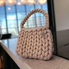 Medium Size Khaki Handbag