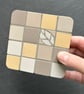 Coaster Set - Two Mosaic Chequerboard Coasters - Image 5
