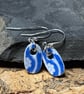 Handcrafted Unique Earrings, Eco Keepsake Gifts, Sterling Silver, Christmas Gift - Image 1