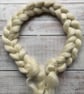 Undyed fibre 100g White Teeswater