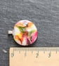 Glass pendant with sterling silver chain - Image 3