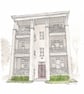 Personalised, hand-drawn house portrait in black & white or watercoloured - Image 5