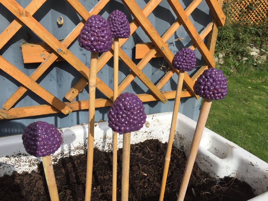  Cane Tops - Handmade for your Bamboo Sticks