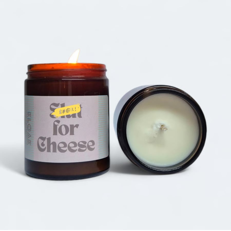 Cheese Lover Candle: Funny Gifts for Foodies